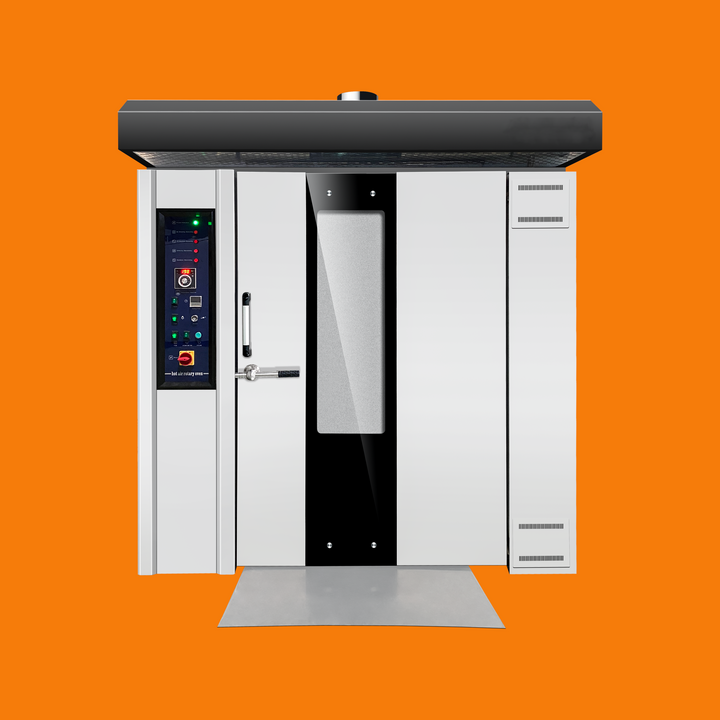 32-Tray / 64-Tray Steam Rotary Bakery Oven