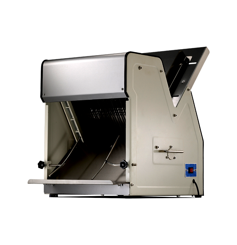 Commercial Toast Slicer Machine, 12mm Slice Thickness Bakery Bread Slicing Equipment