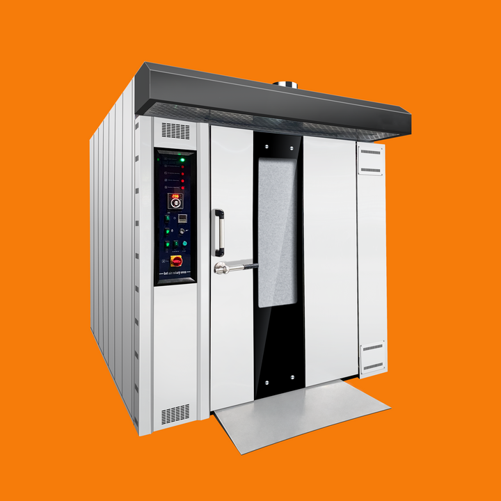 32-Tray / 64-Tray Steam Rotary Bakery Oven