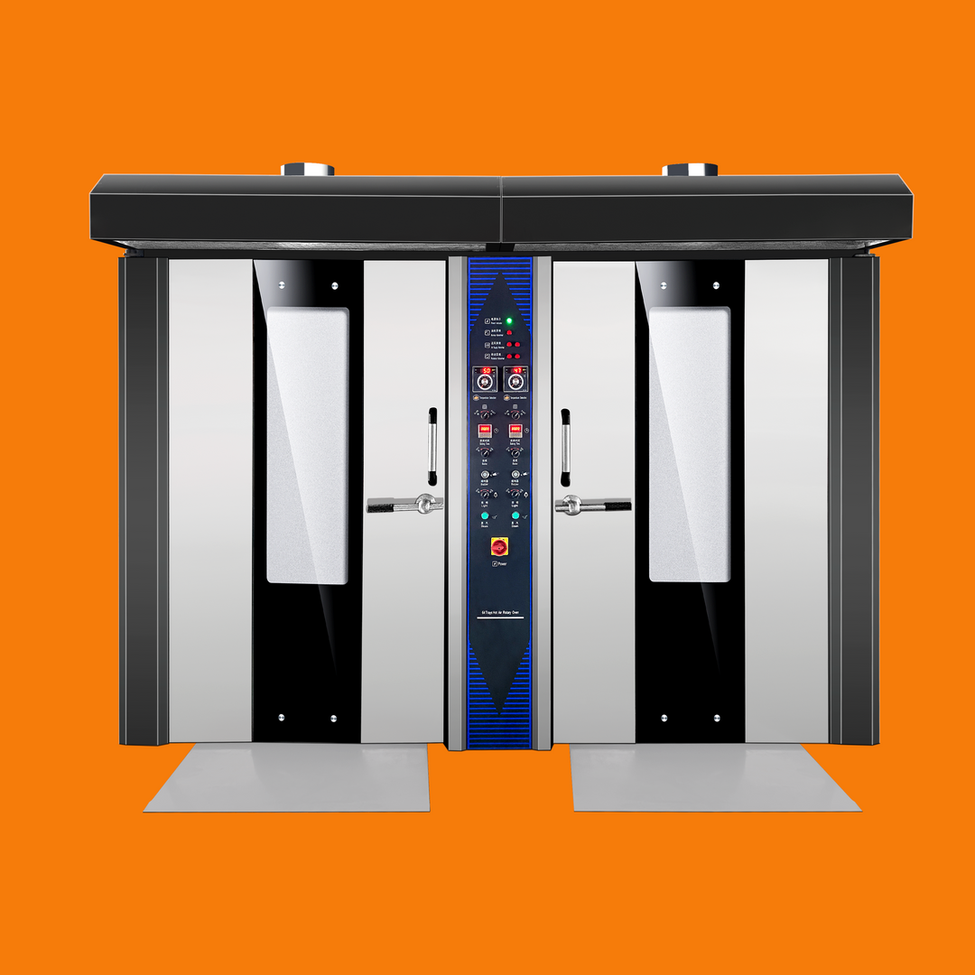 Double-door 64-baking pan rotating convection oven(electric model)