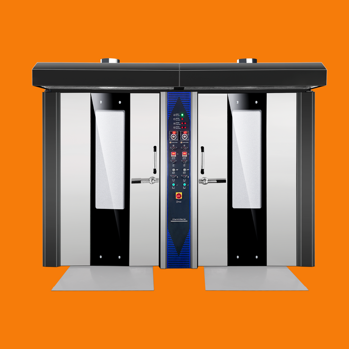 Double-door 64-baking pan rotating convection oven(electric model)