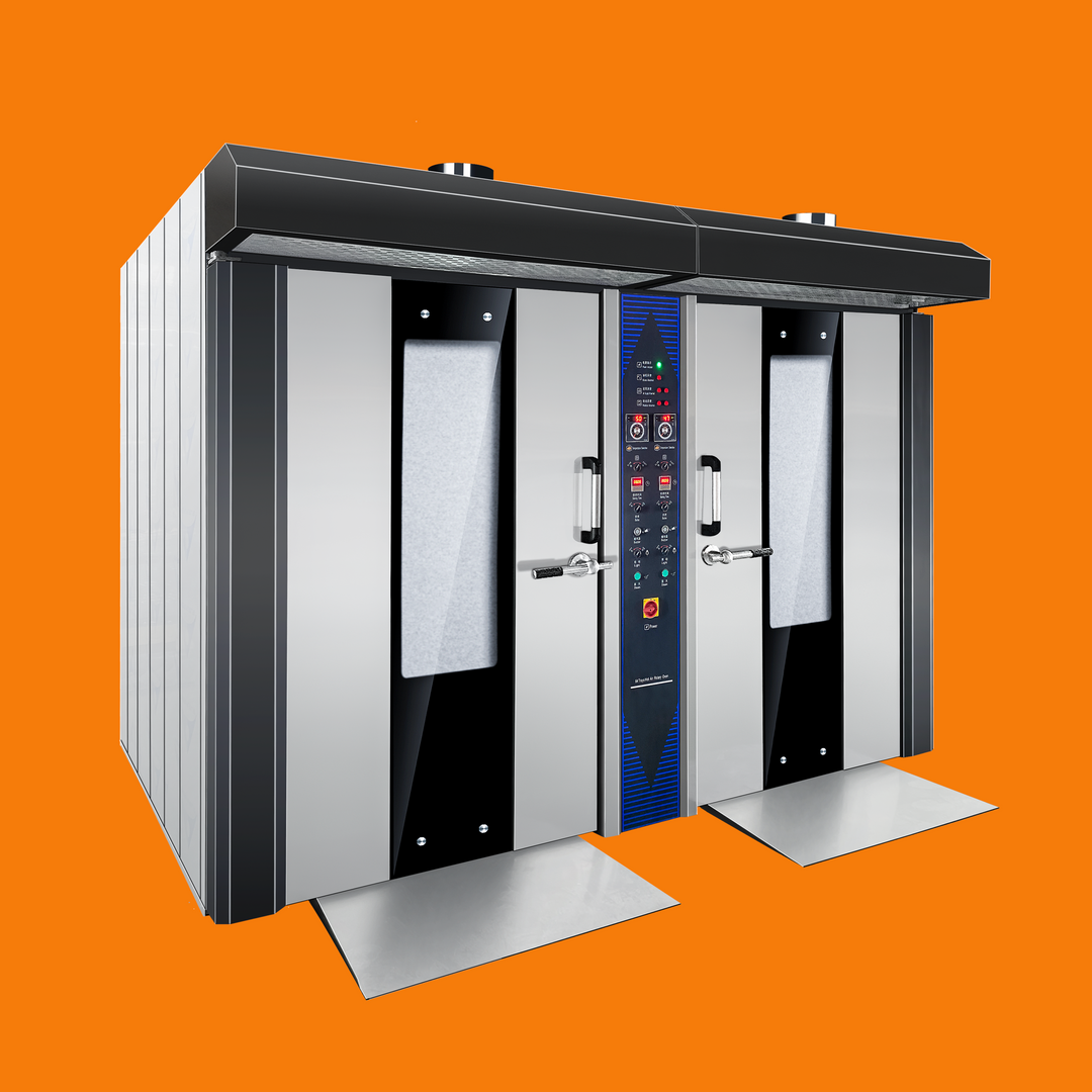 Double-door 64-baking pan rotating convection oven(electric model)