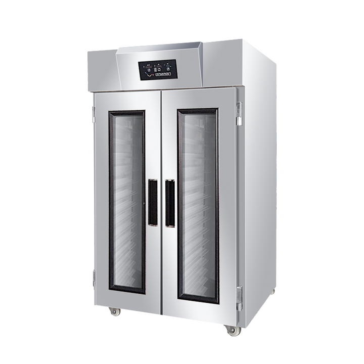 36 Trays Double Door Refrigerated Dough Proofer, Commercial Retarder Proofer for Bakery