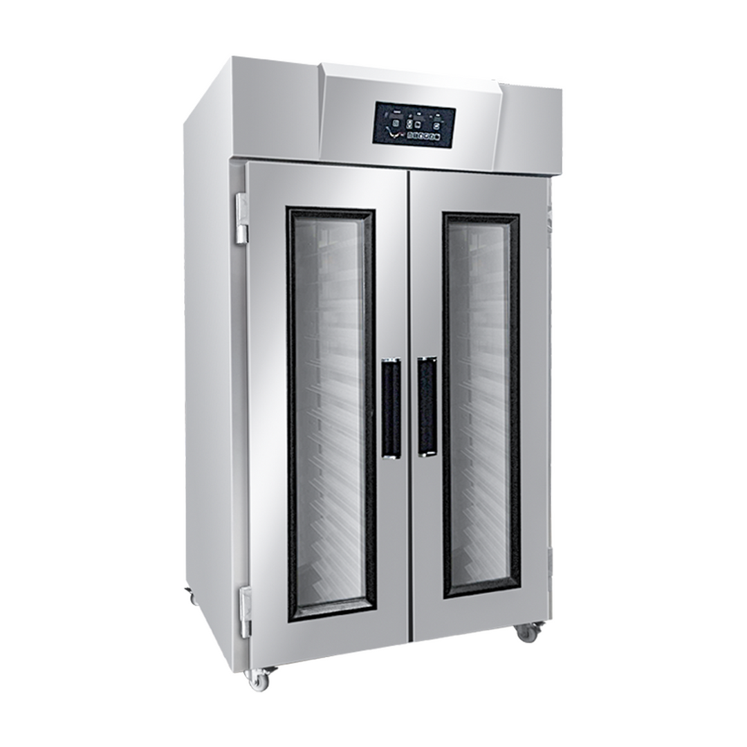 36 Trays Double Door Refrigerated Dough Proofer, Commercial Retarder Proofer for Bakery
