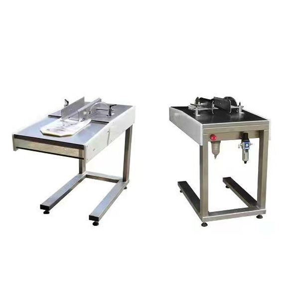 UDCD‑15‑40A Semi‑Automatic Bag Blowing Opening Machine, Pneumatic Bag Opener for Bread Toast & Poultry Packing