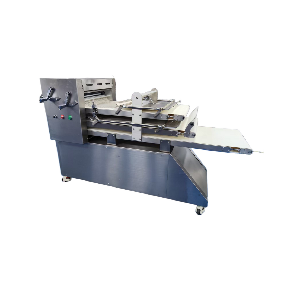 Automatic Dough Moulder Machine, Industrial Continuous Dough Pressing &amp; Shaping Equipment for Bakery Production Line